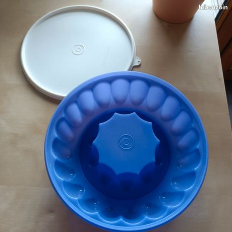 Grand Moule à Charlotte Tupperware – Orange – 23 Cm – Très Bon état