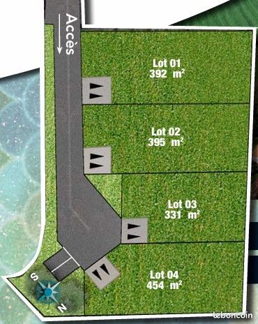 Terrain 331 m² Sables D Olonne · à Les Sables-d'Olonne · 116 000 €