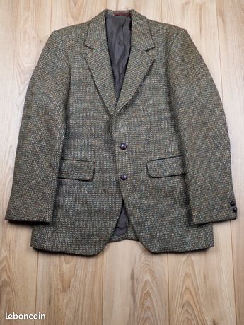 Vintage années 1960 Harris Tweed Veste homme Dunn &Co Sport Canada