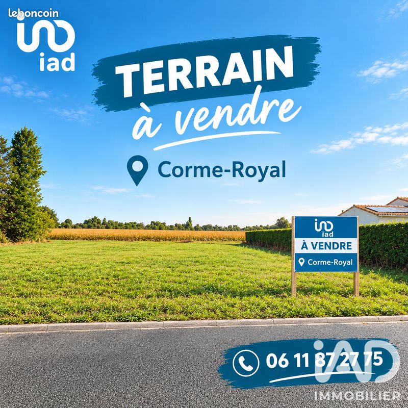 Terrain 917 m² · à Corme-Royal · 917 m² · 48 000 €