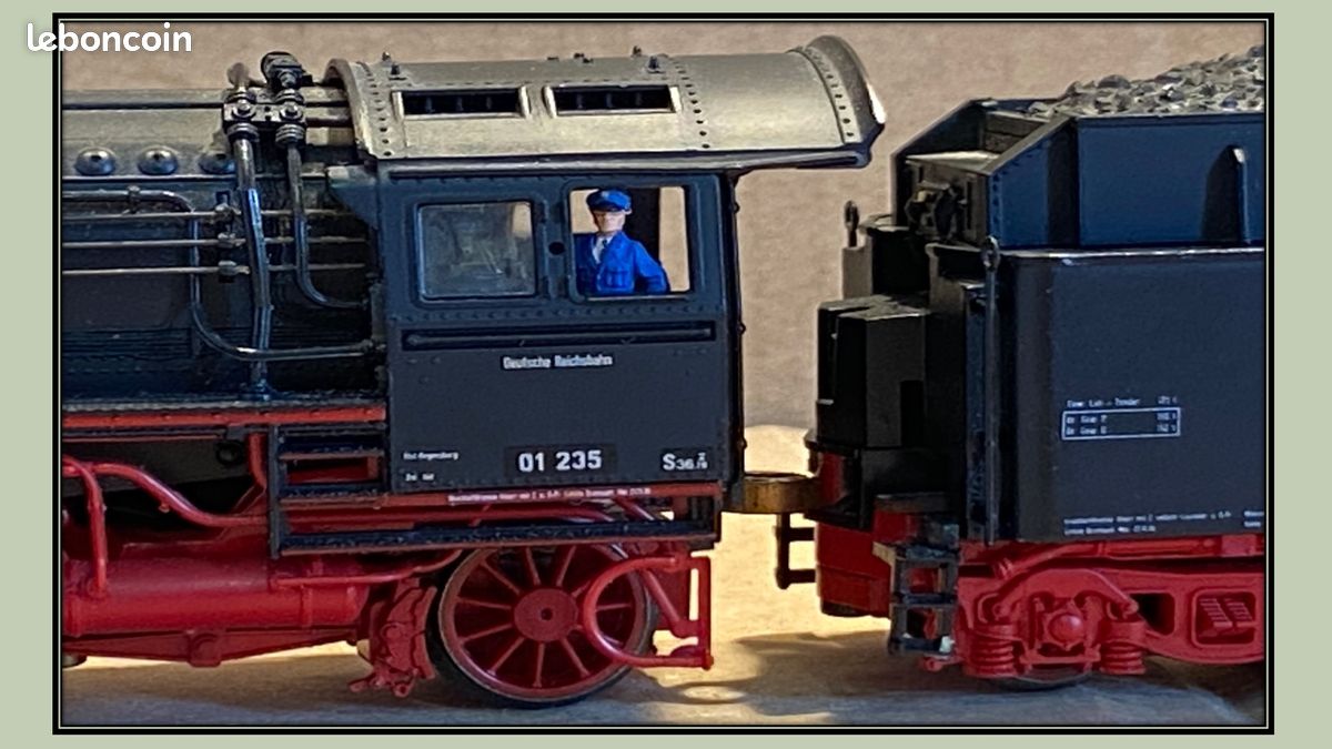 Roco br 01 dampflokomotive 04119 b db ho - Modélisme