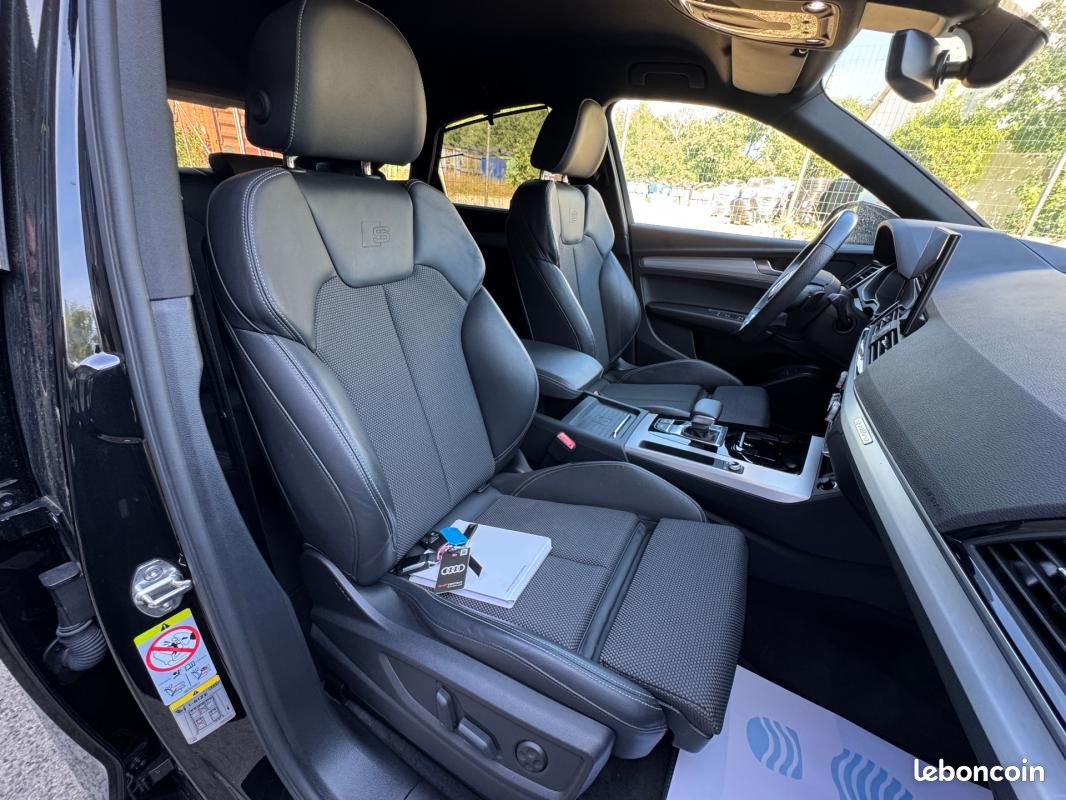 Audi Q5 Sportback 50 TFSIe Hybrid PHEV 299 ch Quattro S line S tronic 7 - 1e main Origine FR (image 32)