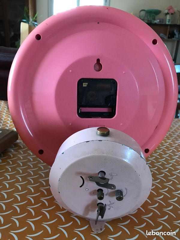 Réveil pendule japy panthère rose (image 1)