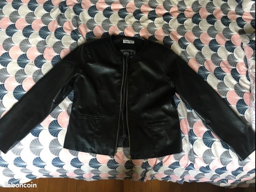 Veste en simili cuir (image 1)
