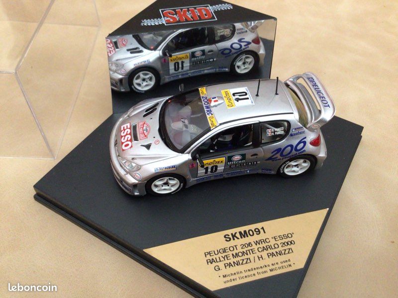 Peugeot 206 WRC - Rallye Automobile Monte-Carlo 2001 - Grönholm - Rautiainen - B