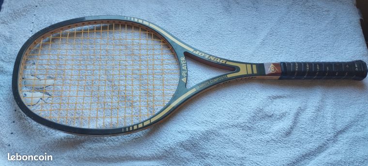 Ancienne Raquette De Tennis Bancroft All Star En Bois, Manche 4 Pouces, Vintage USA