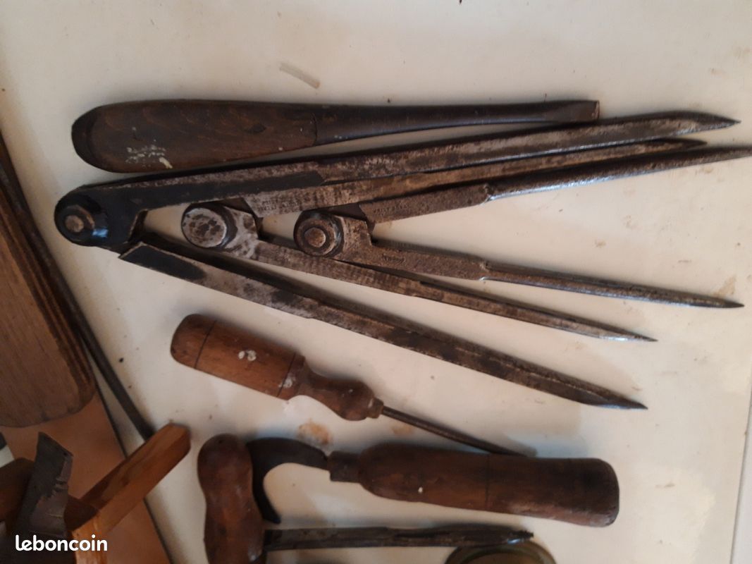 Compas ,équerre metal (image 2)