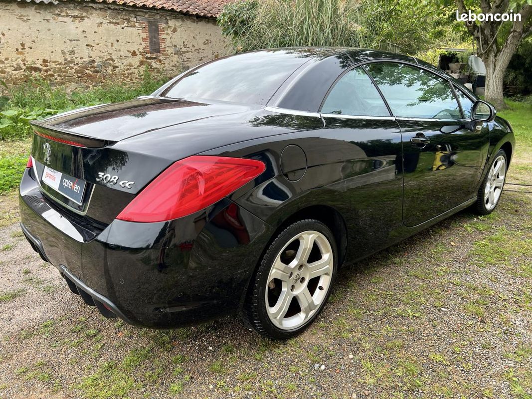 PEUGEOT 308 CC 1.6 THP 16V - 156 - BVA CC COUPE CABRIOLET Féline PHASE 1 (image 4)