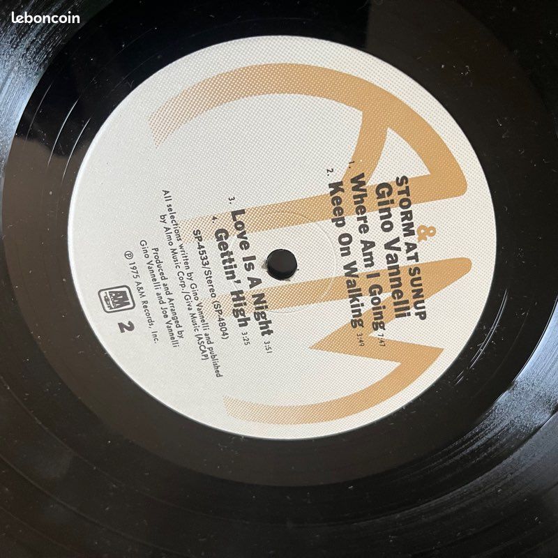 Gino Vannelli lp33 vynil (image 2)