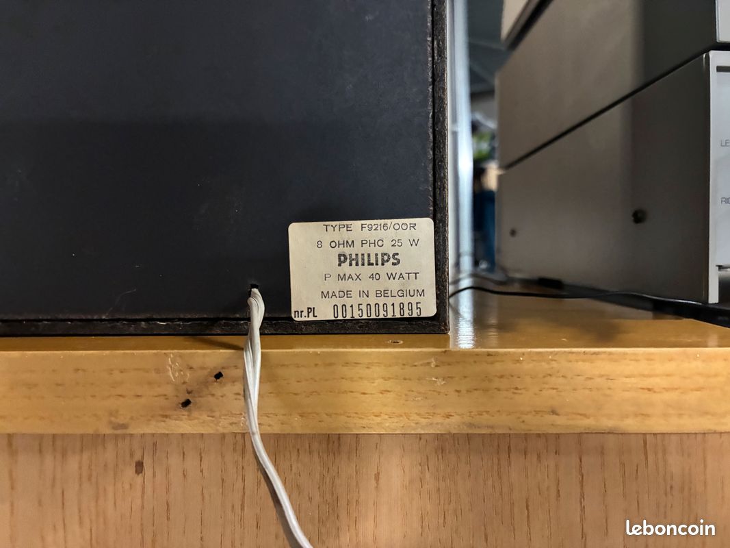 Chaine hi-fi Philips ampli tuner platine vinyle vintage - Photo, audio & vidéo