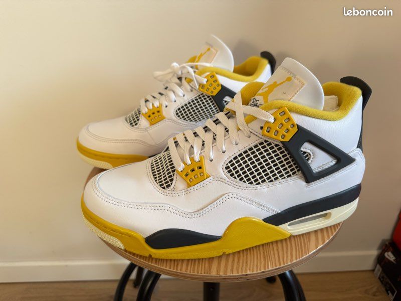 Coconut Milk White And Yellow Jordan Air Jordan Retro Women's Shoes