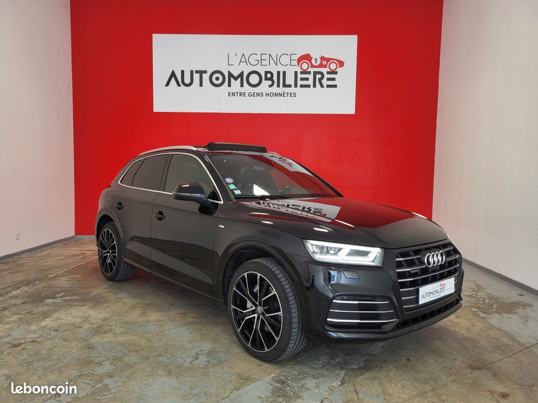 Audi q5 55 tfsie 367 s line quattro s tronic 7 + toit ouvrant + carplay (image 1)