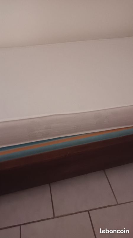 Lit Sommier et matelas en 90 cm (image 3)