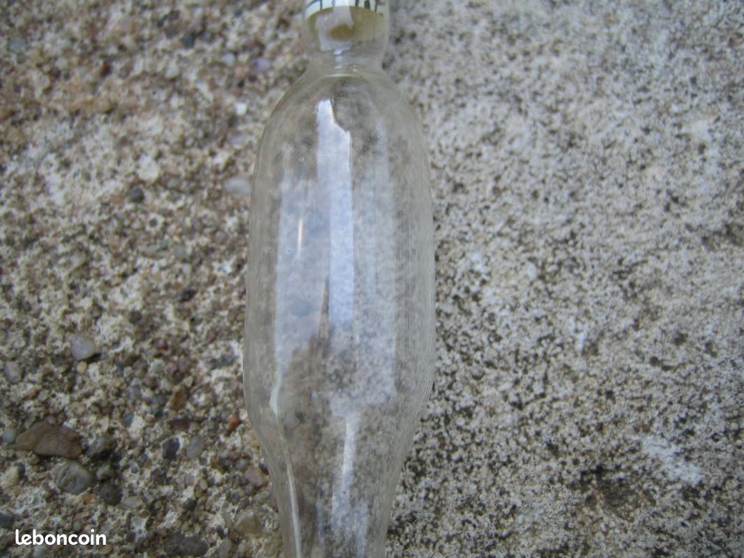 Pèse sirop en verre ancien appareil de mesure densimètre (image 5)