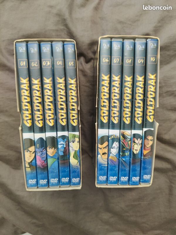 DVD Box 1 et Box 2 Goldorak (image 2)
