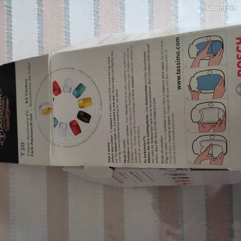 Kit couleur Tassimo Bosch T20 rouge (image 4)