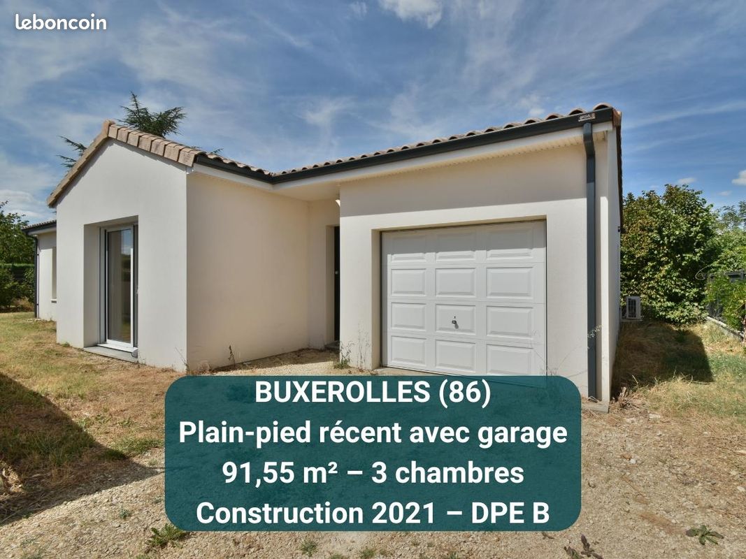 Maison 92 m² · à Buxerolles · 92 m² · 207 972 €