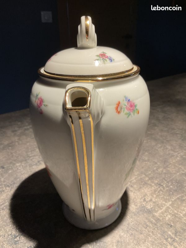 Cafetière théière porcelaine de limoges (image 3)