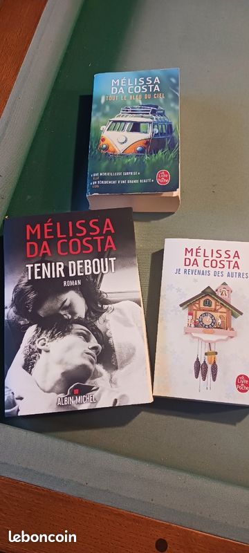 Lot de 3 livres Mélissa Da Costa (image 1)