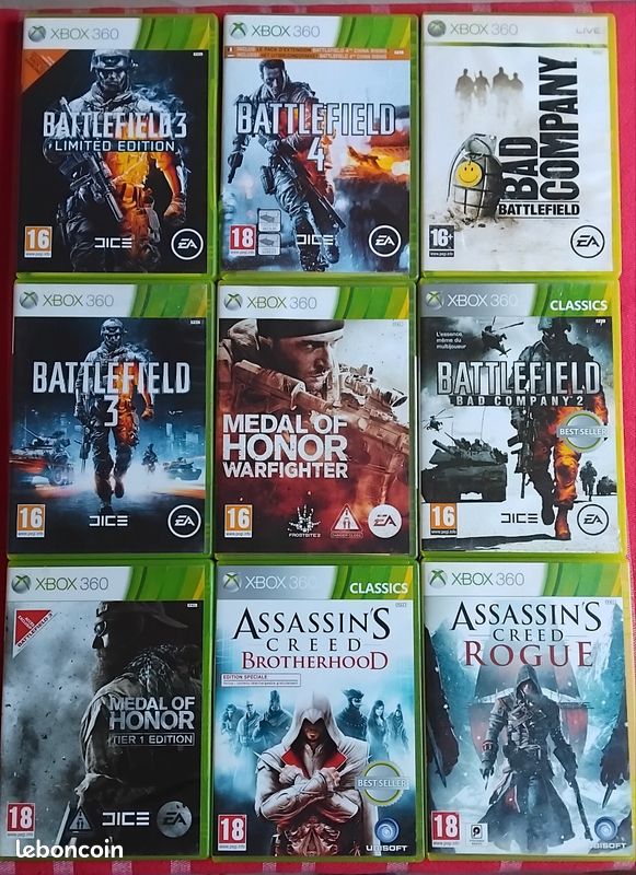 Lot jeux Xbox 360 #15 (image 1)