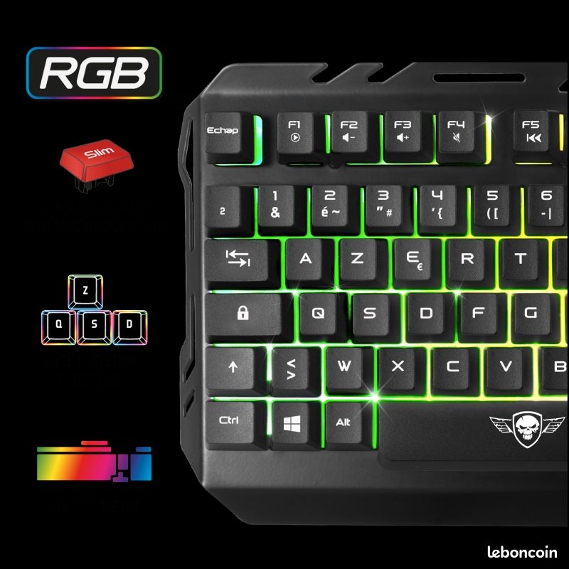 Pack Gaming 4 en 1 Pro-mkh5 Spirit of gamer NEUF (image 14)