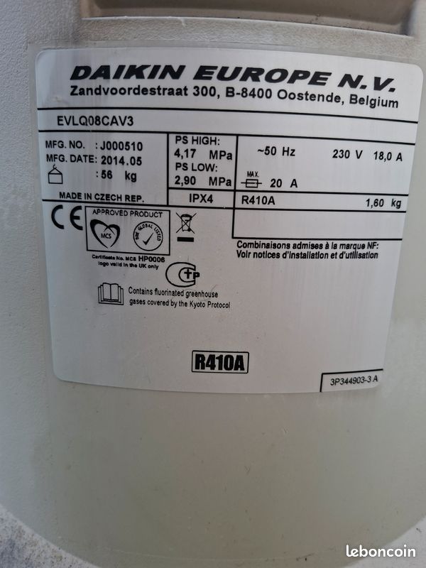 Pompe a chaleur hybride DAIKIN (image 4)