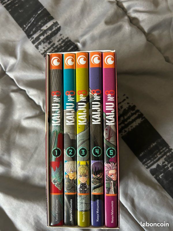 Kaiju n8 coffret tomes 1 à 5 (image 3)
