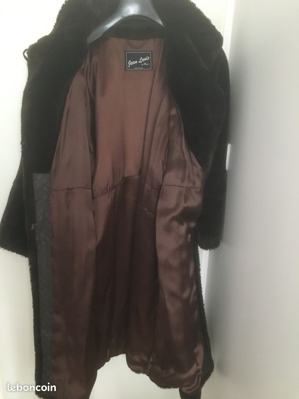 Manteau long "Jean Louis de Paris" vintage T 38 (image 4)