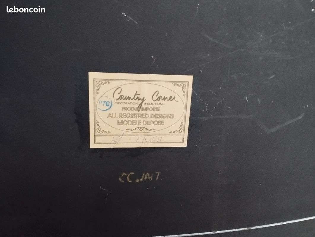 Cadre Boulanger en bois country corner TBE (image 7)