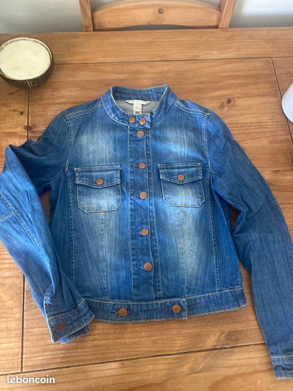 Jean Col Mao Veste Jean Comptoir Des Cotonniers Blazer Veste Jean