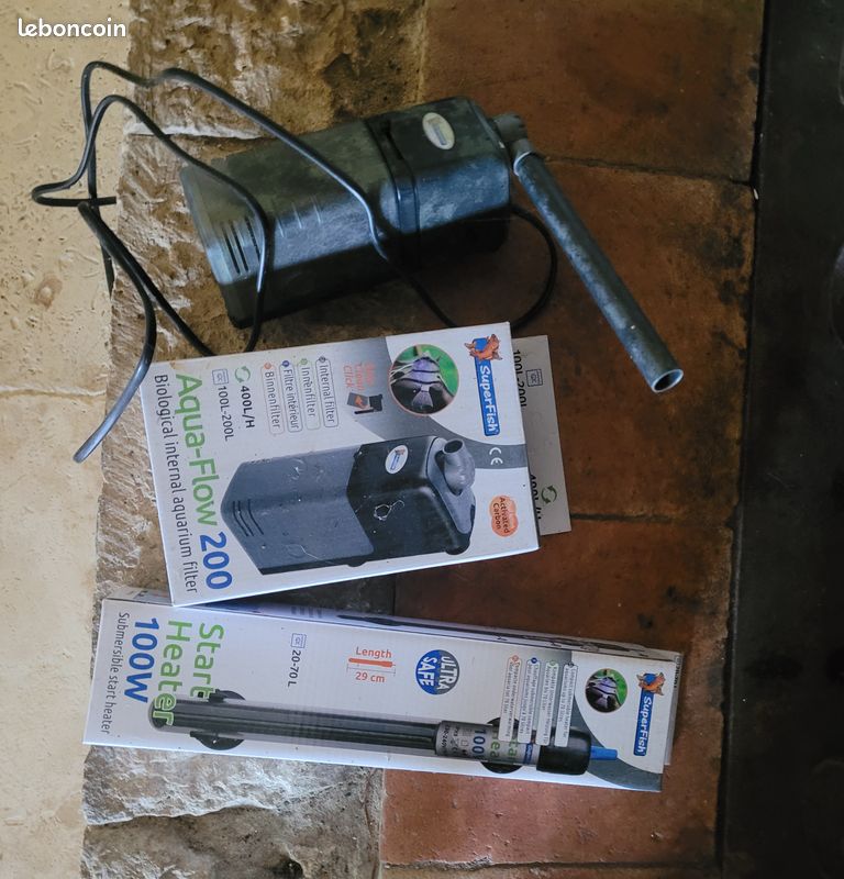 Aquarium SuperFish Start 70 - 60L - Kit complet tropical - Avec emballage d'origine (image 3)