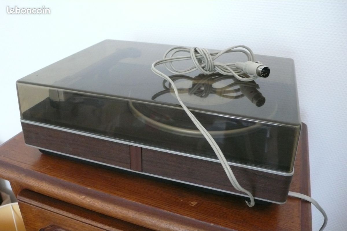 Platine Vinyle PHILIPS 22GA212 électronique Vintage 1972 Courroie Ne