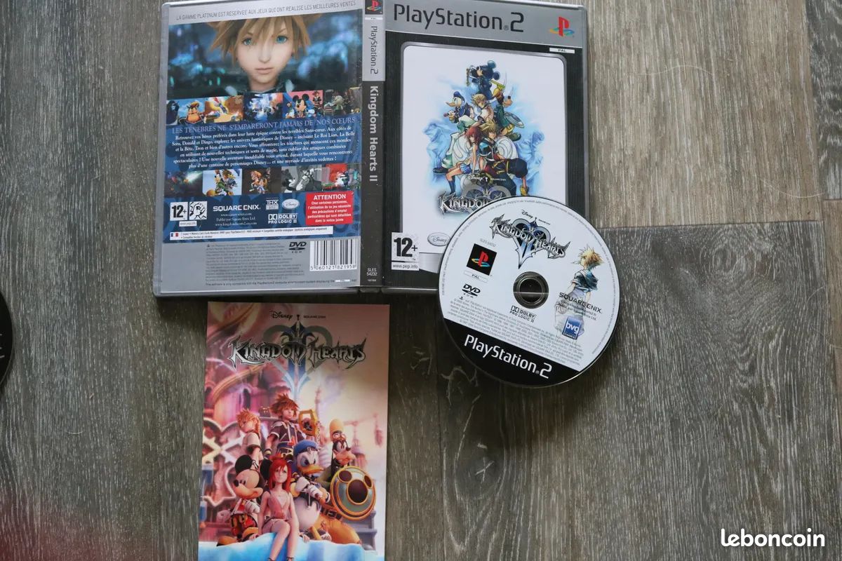 Jeu PS2 Kingdom Hearts 2 - Version UK Neuve Sous Blister (version Anglaise)