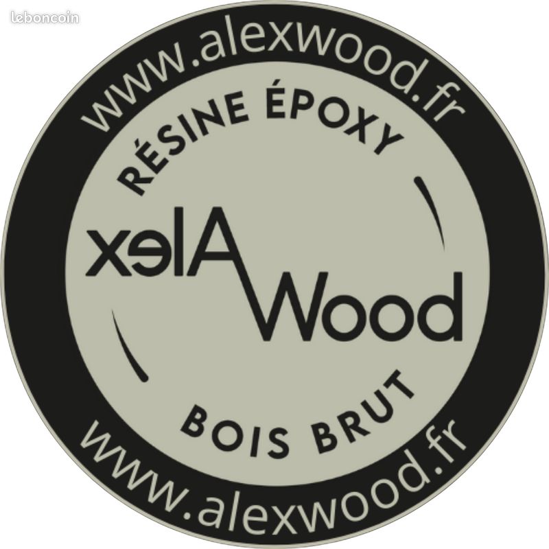 Plateau disque XXL bois d'olivier massif (image 4)
