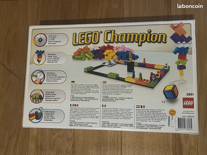 Lego Champion jeu de société 3861 Jeux Jouets