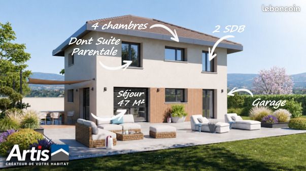 Maison 5 pièces 130 m² · à Chevry · 130 m² · 720 000 €