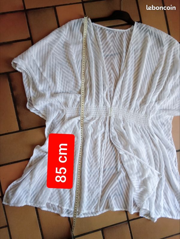 VENDU...Robe tunique de plage LOLA Paris ( ou déshabillé) comme Neuve de 38 à 42 (image 11)