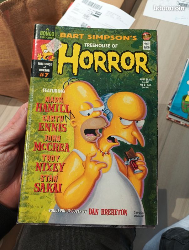 Bart Simpson's treehouse oh horror 7 (image 1)