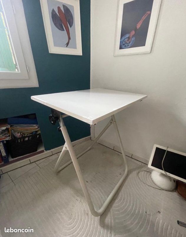 Table d'architecte inclinable vintage – Réglable – Très pratique (image 1)