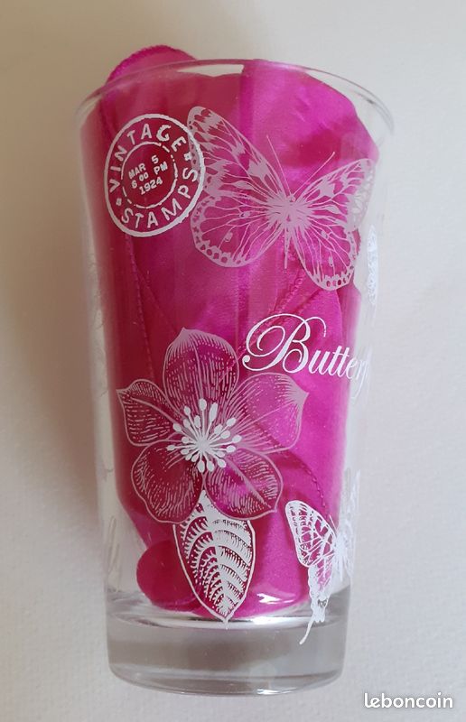 Verre de Collection Butterfly Italie (image 3)