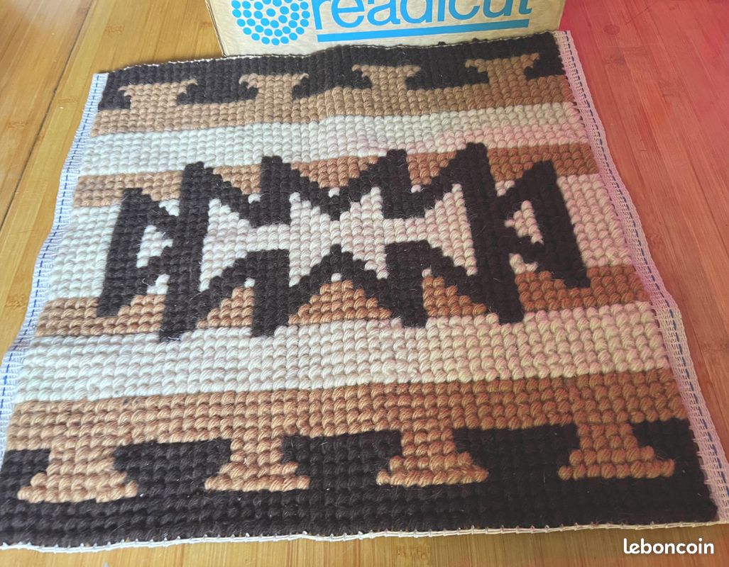 Vintage Readicut Tapis Fabrication De Crochet De Verrouillage Outil - France