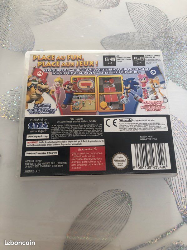 Mario et sonic jeux olympiques ds (image 2)