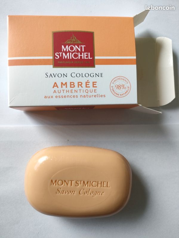Savon Mont Saint Michel - Lot De 5 Savons Vintage Voyage Luxe, Neuf