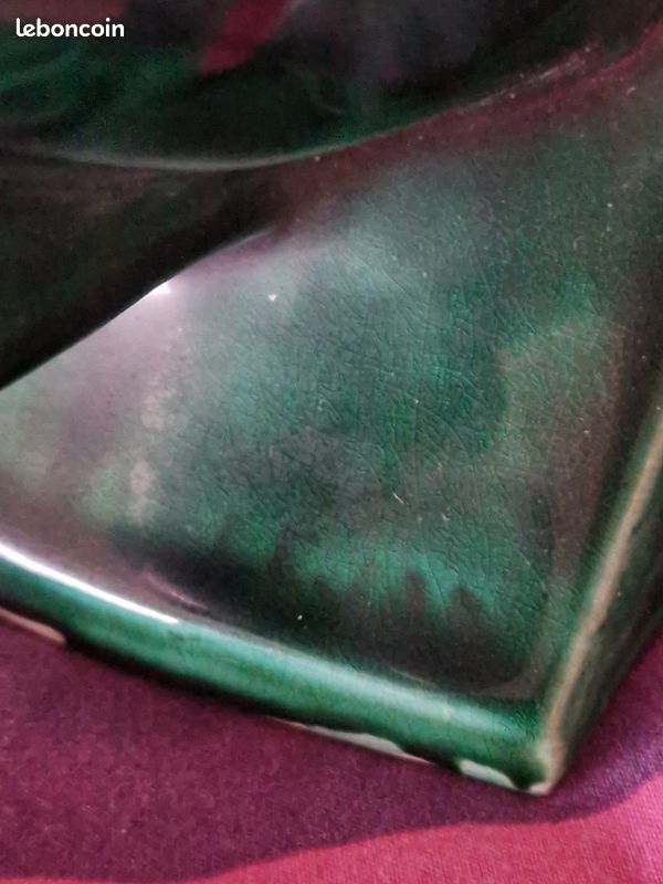 Lejan poisson vert art deco (image 4)