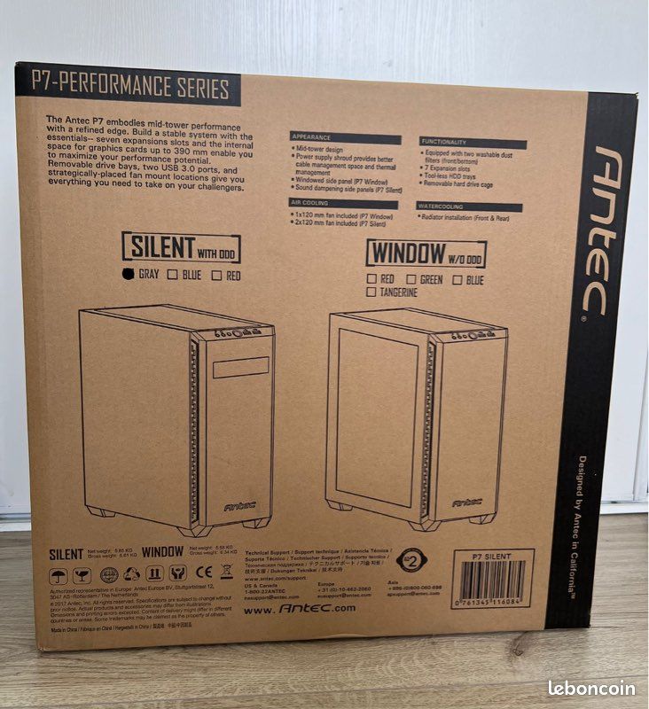 Boîtier PC Antec P7 Elite Performance Silent (image 3)