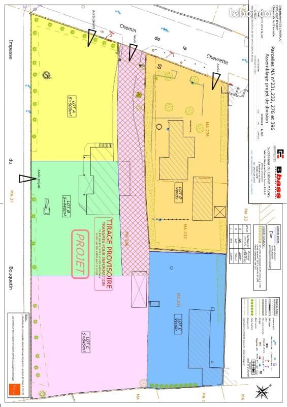 Terrain 850 m² Le Grau D Agde · 369 000 €