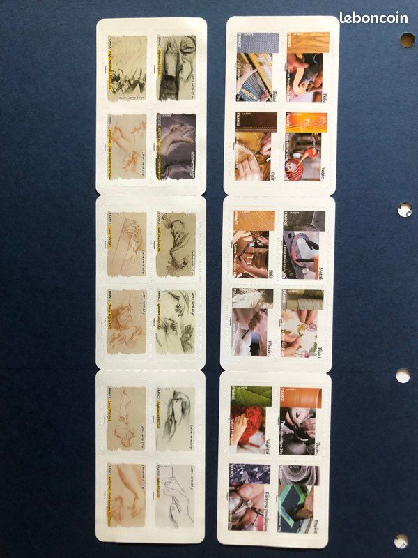 Lot de 2 carnets timbres France neufs (image 1)