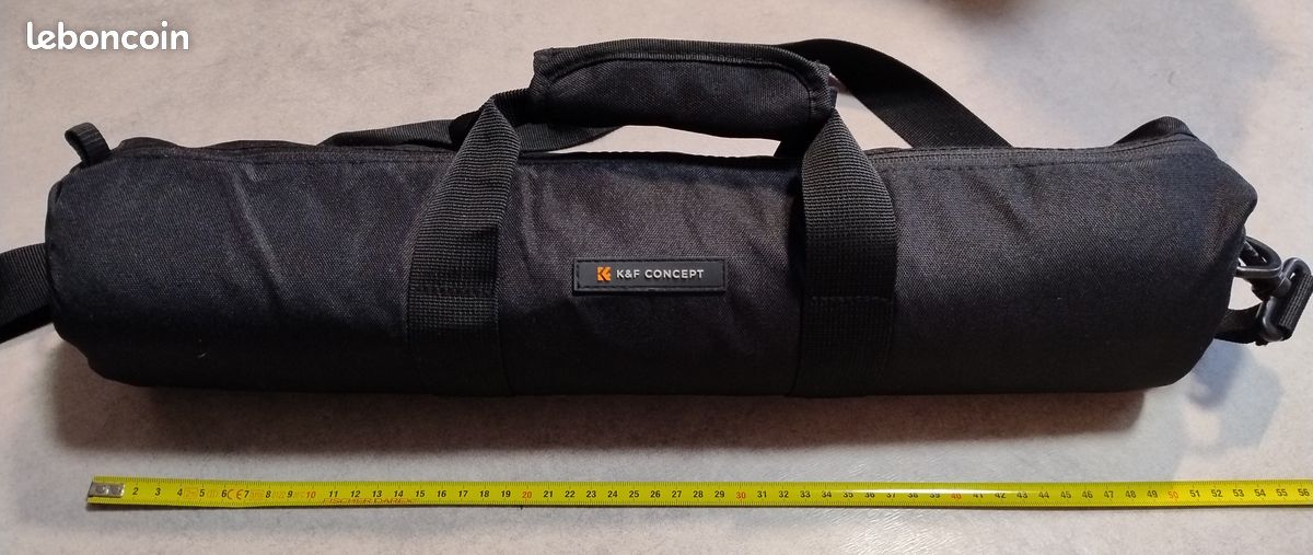 Trépied carbone professionnel K&F Concept 172cm + Rotule métal BH-30 (image 7)