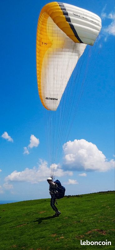 Pack parapente team 5 complet ideal pour dĂ©butant petite B ptv 70 /95 fourni avec secour et casque en cadeau đ (image 3)