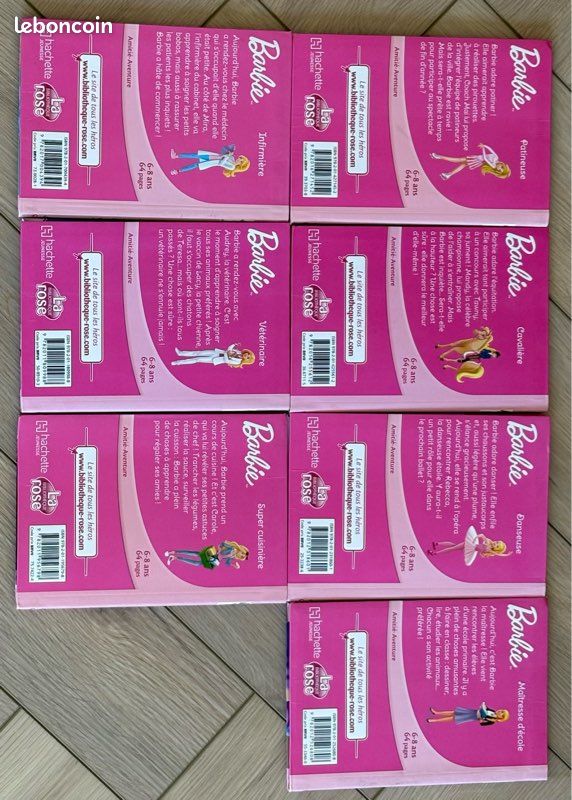 Lot de 7 livres barbie (image 2)